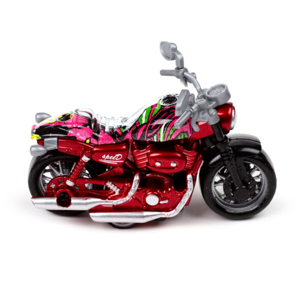Push/Pull Action Toy - Motorcycle - Image 9