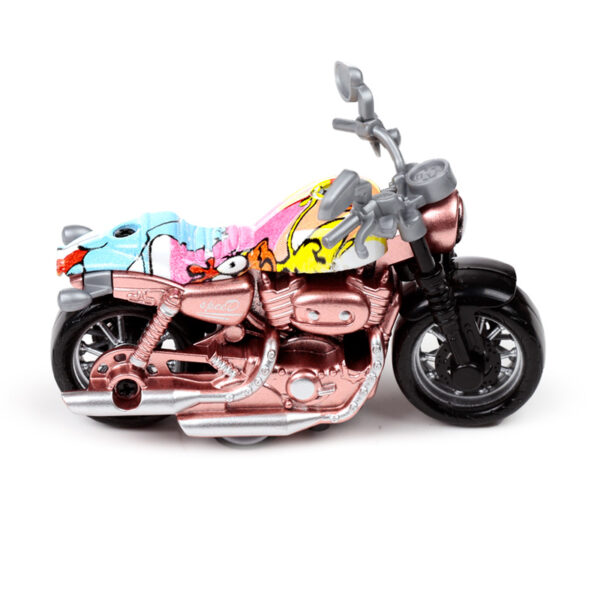 Push/Pull Action Toy - Motorcycle - Image 10