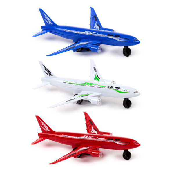 Push/Pull Light & Sound Action Toy - Sky Team Jet - Image 3