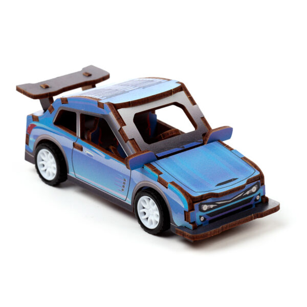 24pc 3D Kids Wooden Jigsaw Puzzle - Motor Vehicles - Image 8