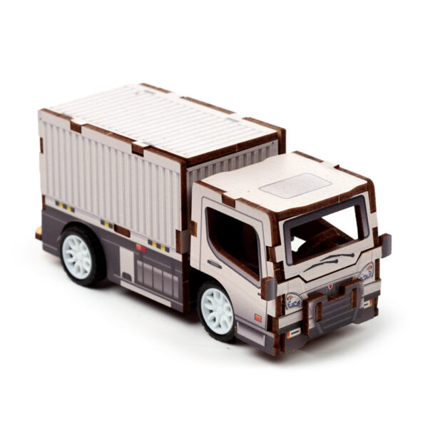 24pc 3D Kids Wooden Jigsaw Puzzle - Motor Vehicles - Image 12