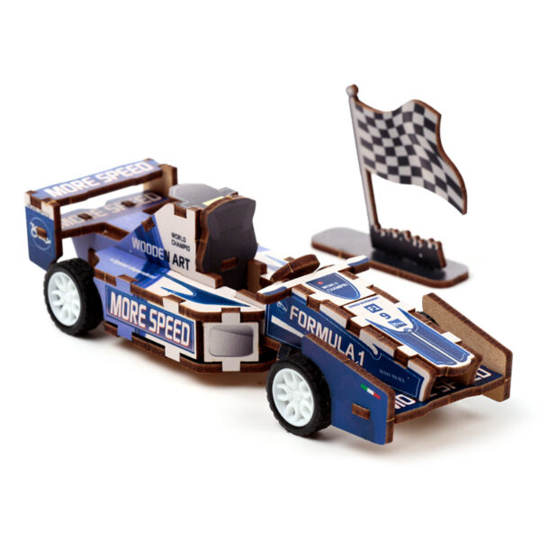 24pc 3D Kids Wooden Jigsaw Puzzle - Motor Vehicles - Image 13