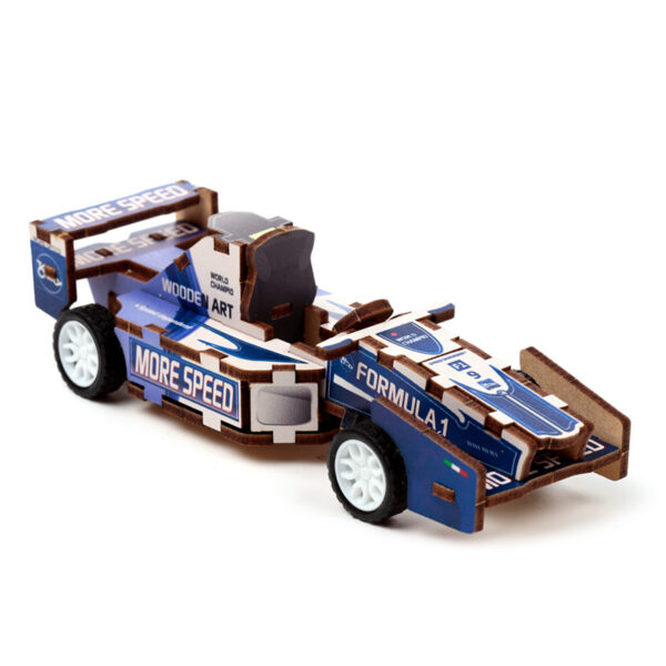 24pc 3D Kids Wooden Jigsaw Puzzle - Motor Vehicles - Image 14