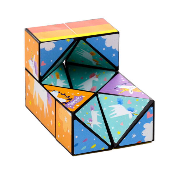 Puzzle Cube Toy - Unicorn Magic - Image 5