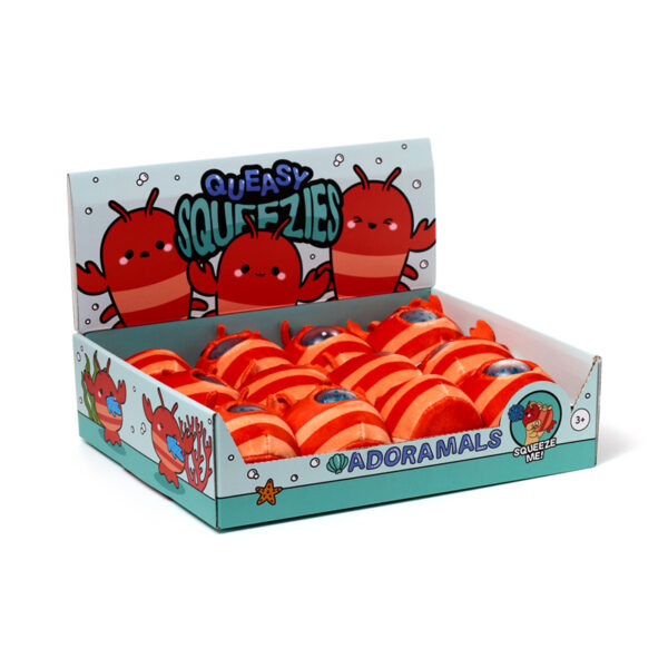 Queasy Squeezies Fidget Toy - Adoramals Lobster - Image 8
