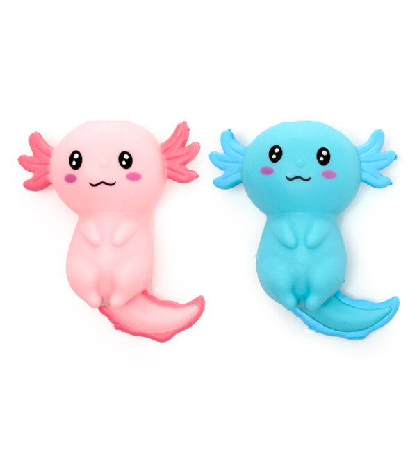 Stretchy Squeezy Fidget Toy - Axolotl - Image 2