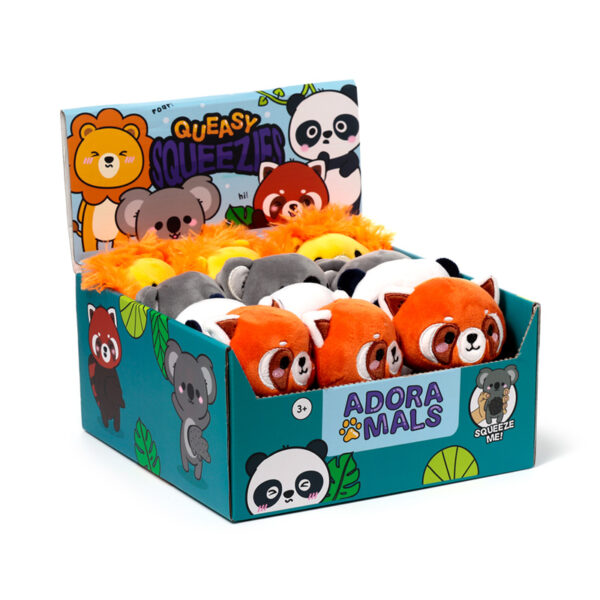 Queasy Squeezies Large Fidget Toy - Adoramals Zoo Mix 1 - Image 11