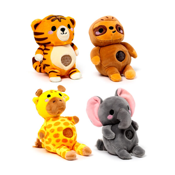Queasy Squeezies Large Fidget Toy - Adoramals Zoo Mix 2 - Image 3