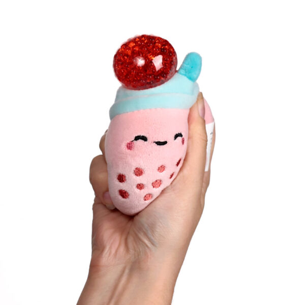 Queasy Squeezies Fidget Toy - Foodiemals Bubble Tea - Image 6