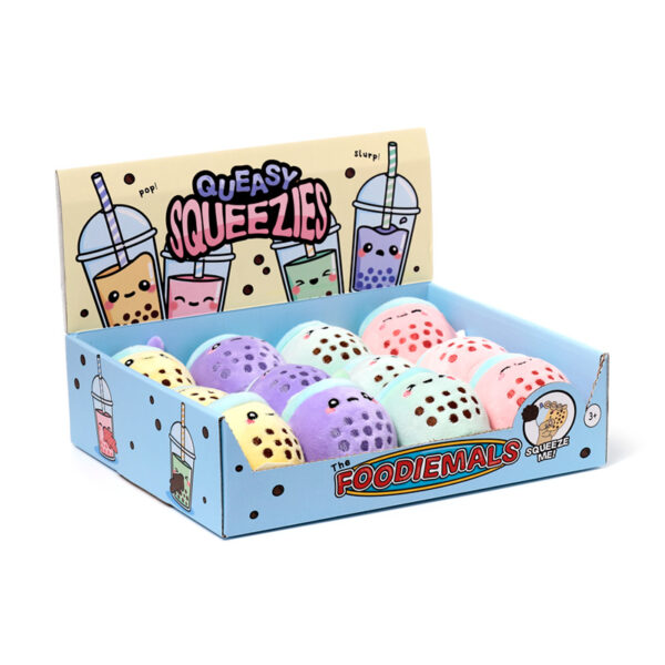 Queasy Squeezies Fidget Toy - Foodiemals Bubble Tea - Image 11