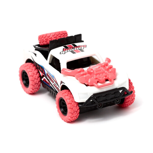 Kids Friction Action Toy - Engine Pop Stunt Car - Image 4