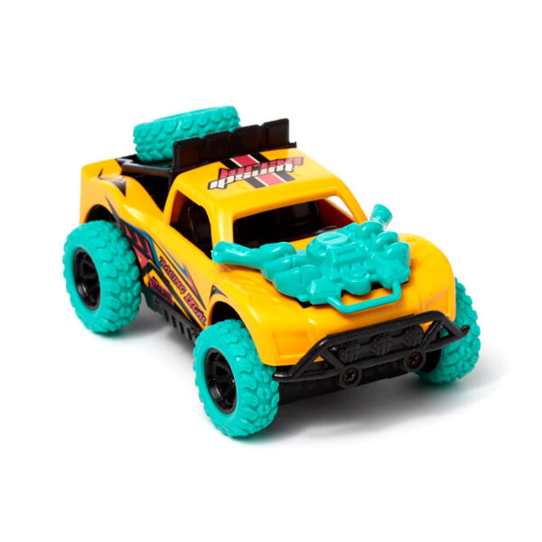 Kids Friction Action Toy - Engine Pop Stunt Car - Image 5