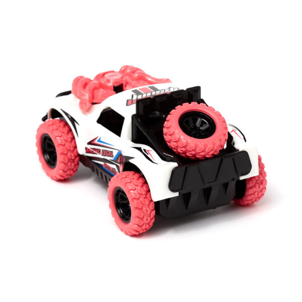 Kids Friction Action Toy - Engine Pop Stunt Car - Image 8