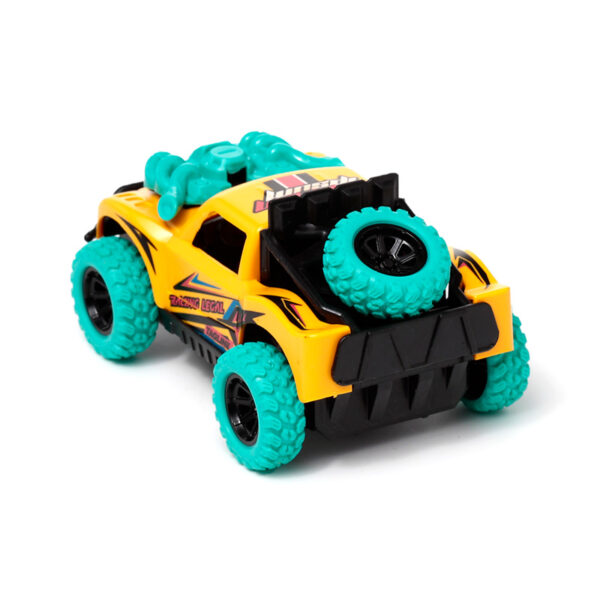 Kids Friction Action Toy - Engine Pop Stunt Car - Image 9