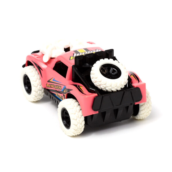 Kids Friction Action Toy - Engine Pop Stunt Car - Image 10