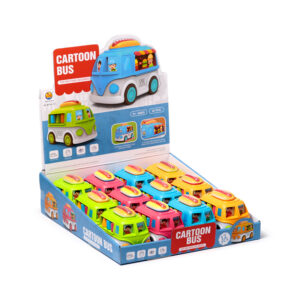 Kids Friction Action Toy - Cartoon Food Truck