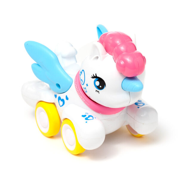 Press & Go Action Toy - Winged Unicorn - Image 3