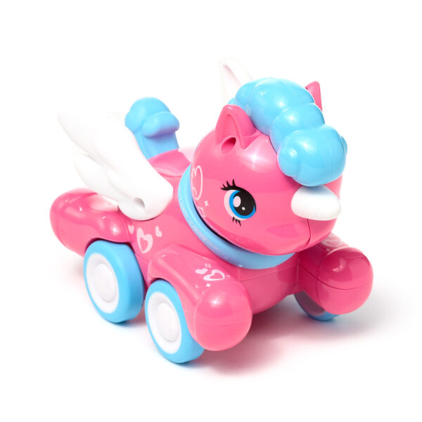 Press & Go Action Toy - Winged Unicorn - Image 4