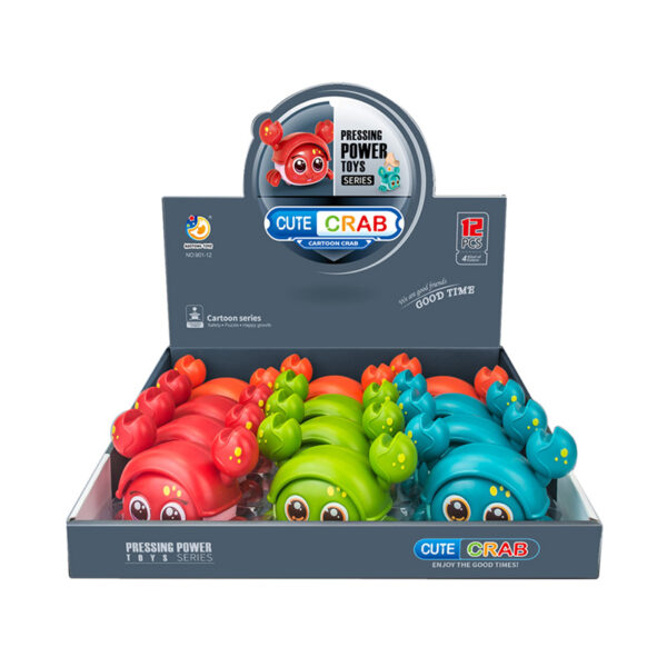 Press & Go Action Toy - Cute Crab Action Toy