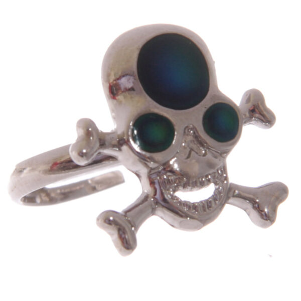 Mood Ring - Skull & Cross Bone - Image 2