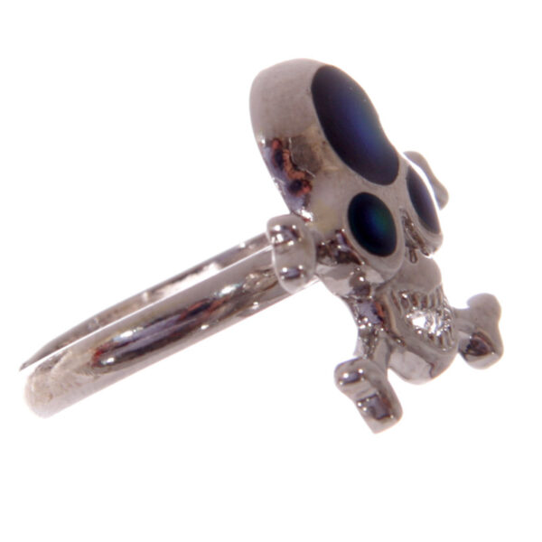 Mood Ring - Skull & Cross Bone - Image 3