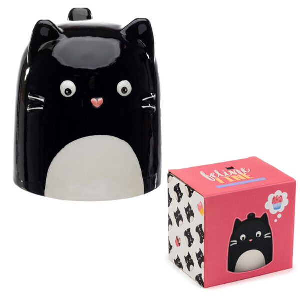 Novelty Upside Down Ceramic Mug - Feline Farm Cat - Image 7