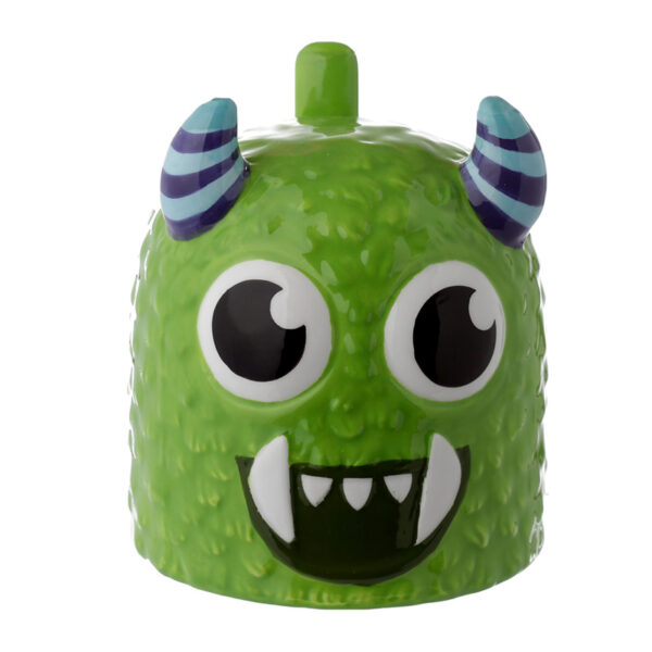 Novelty Upside Down Ceramic Mug - Green Monstarz Monster - Image 3