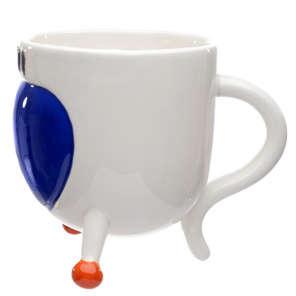 Novelty Upside Down Ceramic Mug - Space Cadet Astronaut - Image 4