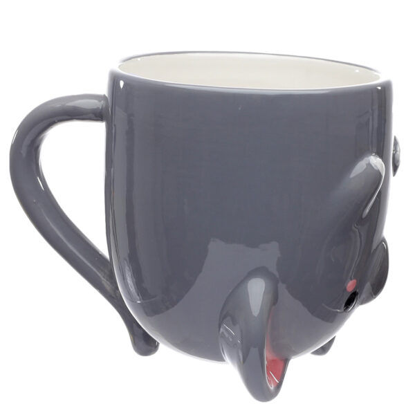 Novelty Upside Down Ceramic Mug - Adoramals Elephant - Image 4