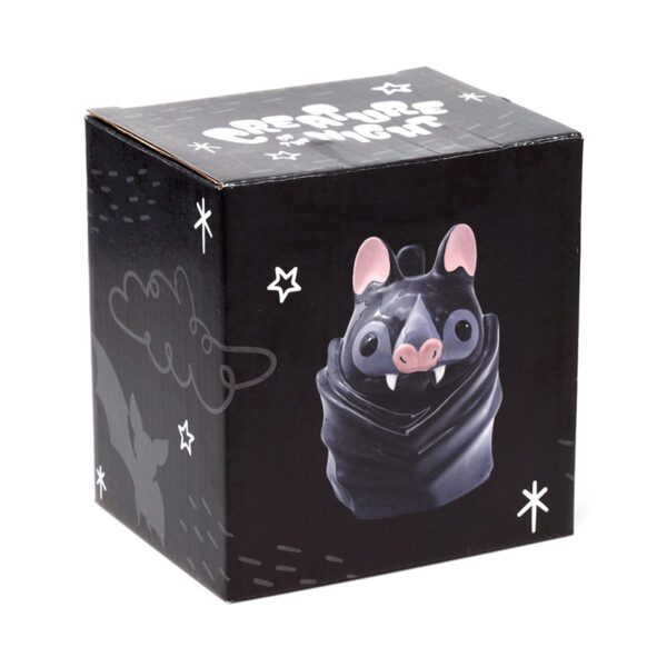 Novelty Upside Down Ceramic Mug - Bat - Image 3