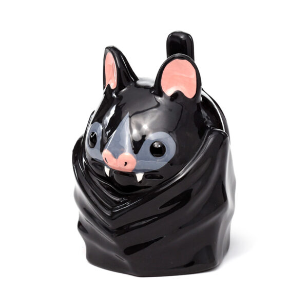 Novelty Upside Down Ceramic Mug - Bat - Image 5
