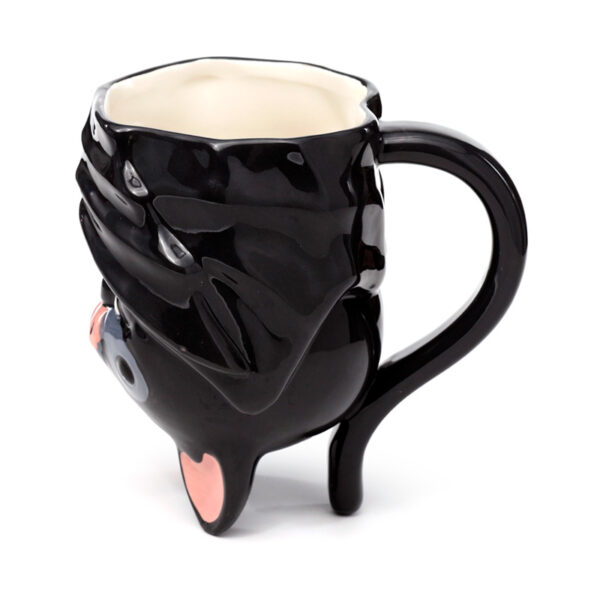 Novelty Upside Down Ceramic Mug - Bat - Image 6
