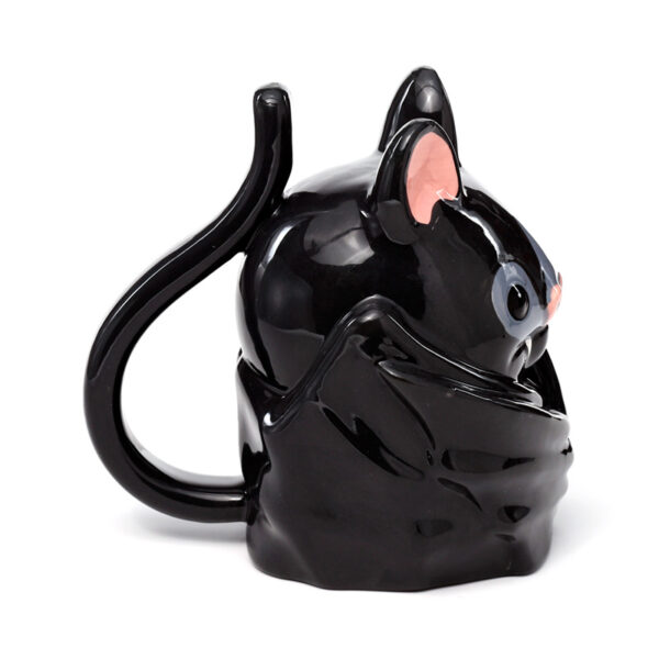 Novelty Upside Down Ceramic Mug - Bat - Image 7