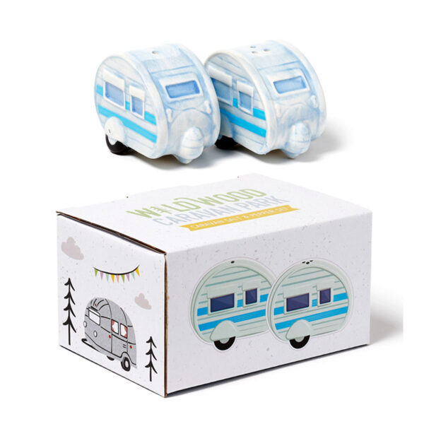 Ceramic Salt & Pepper Set - Wildwood Caravan - Image 9