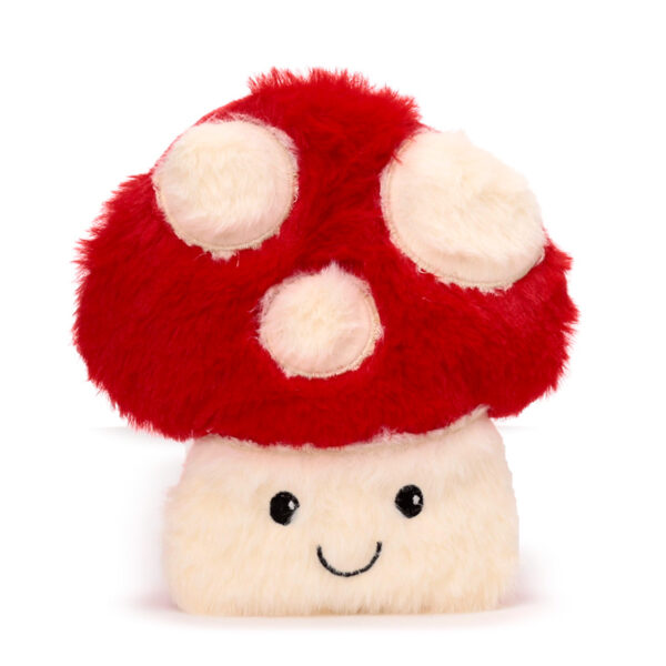 Microwavable Plush Lavender Heat Pack - Mushroom/Toadstool - Image 4