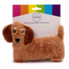 Microwavable Plush Lavender Heat Pack - Sausage Dog