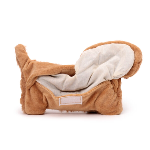 Microwavable Plush Lavender Heat Pack - Sausage Dog - Image 2