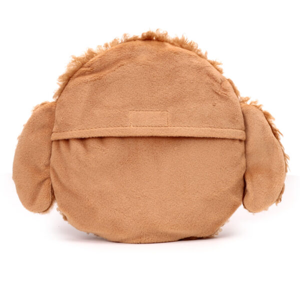 Microwavable Plush Lavender Heat Pack - Cavapoo Fluffy Dog Head - Image 3