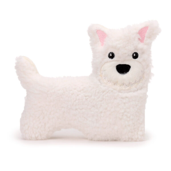 Microwavable Plush Lavender Heat Pack - Westie Dog - Image 4
