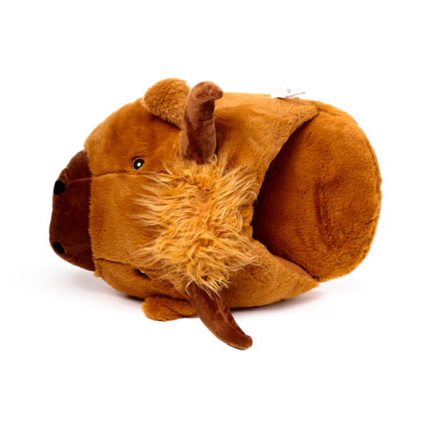Plush Maxi Slipper Foot Warmer - Highland Coo - Image 4