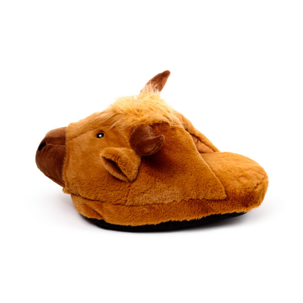 Plush Maxi Slipper Foot Warmer - Highland Coo - Image 7