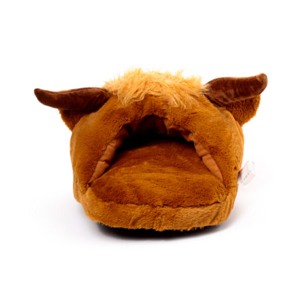 Plush Maxi Slipper Foot Warmer - Highland Coo - Image 8