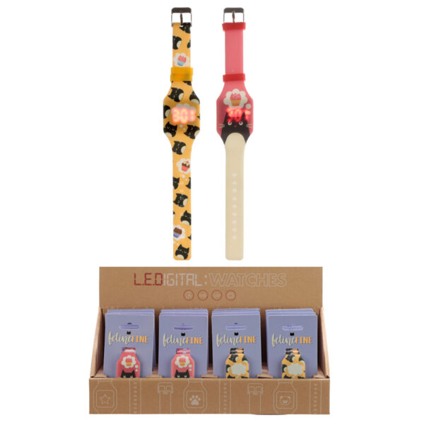 Silicone Digital Watch - Feline Fine Cat - Image 7