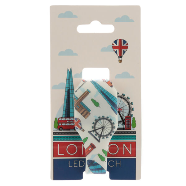 Silicone Digital Watch - London Icons - Image 6