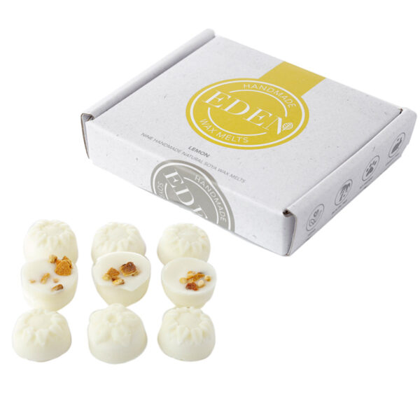 Eden Handmade Soya Wax Melt Set of 9 - Lemon - Image 3