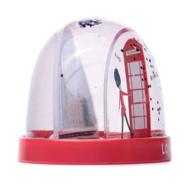 Collectable Snow Storm (Medium) - London Icons Red Telephone Box - Image 4