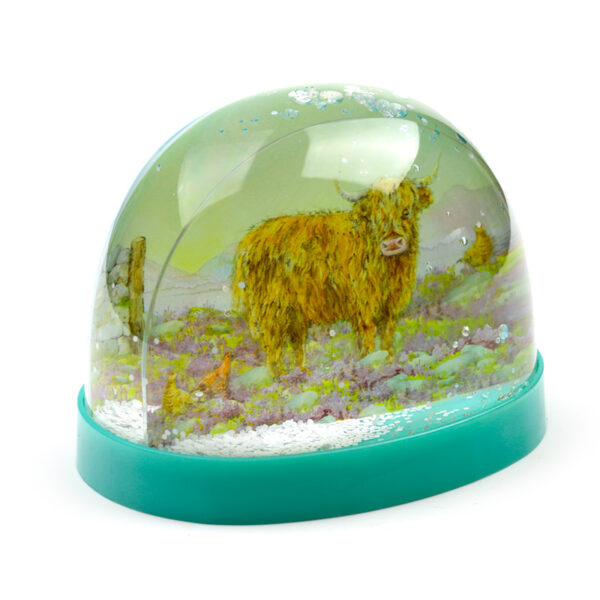 Collectable Snow Storm (Large) - Jan Pashley Highland Coo - Image 3