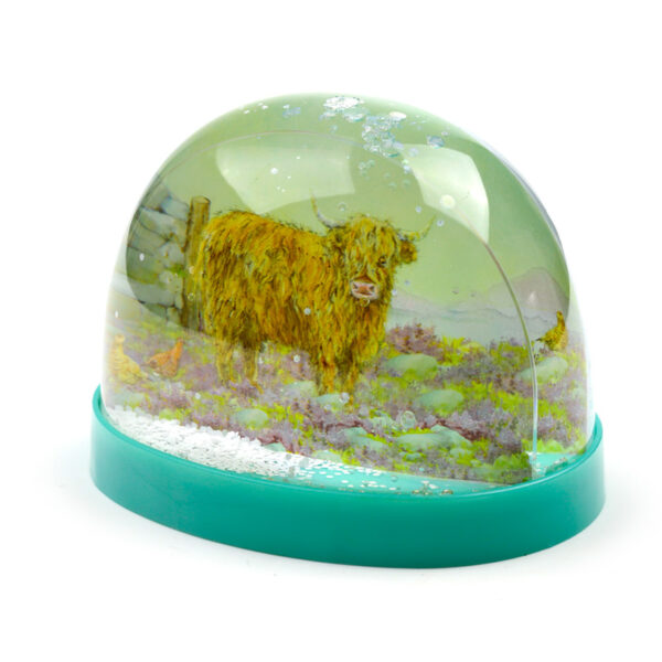 Collectable Snow Storm (Large) - Jan Pashley Highland Coo - Image 4