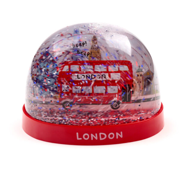Collectable Snow Storm (Large) - London Souvenir London Bus - Image 2
