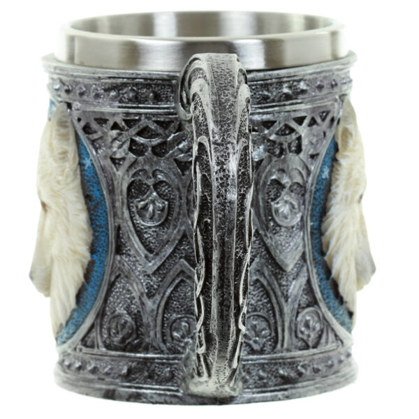 Decorative Tankard - White Wolf - Image 4